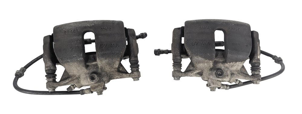 Thumbnail 5: 2015-2017 VW GOLF / AUDI A3 TT (8V MK3) 1.8T 2.0T FRONT DISC BRAKE CALIPER SET