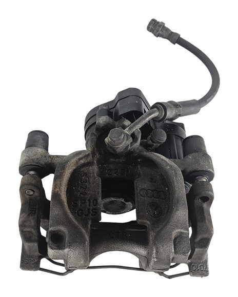 Thumbnail 3: 2015-2018 AUDI A3 (8V) REAR LEFT DRIVER ABS DISC BRAKE CALIPER w/ ACTUATOR