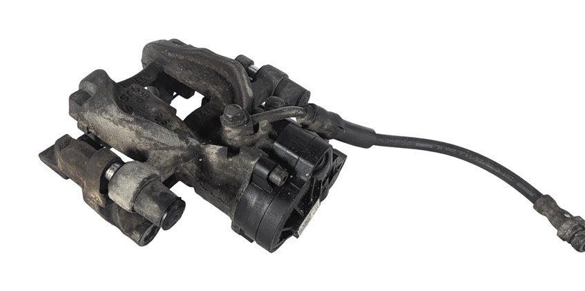 Thumbnail 2: 2015-2018 AUDI A3 (8V) RIGHT PASSENGER REAR ABS DISC BRAKE CALIPER w/ ACTUATOR