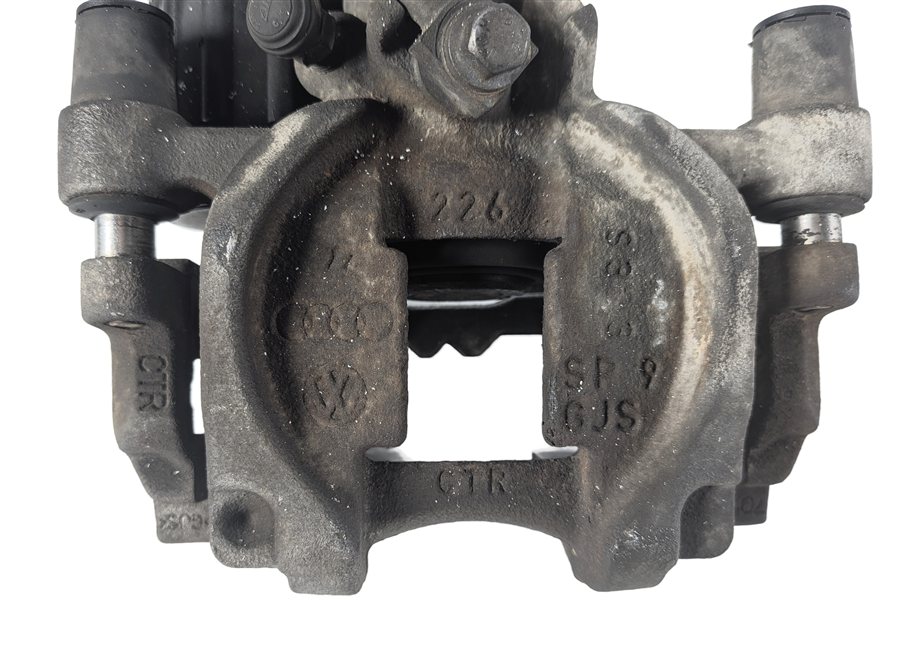 Thumbnail 8: 2015-2018 AUDI A3 (8V) RIGHT PASSENGER REAR ABS DISC BRAKE CALIPER w/ ACTUATOR