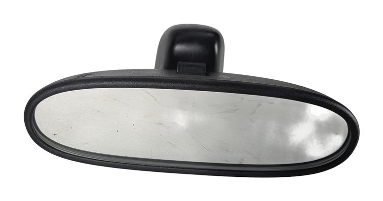Thumbnail 2: 2015-2018 AUDI A3 (8V) MANUAL DIM REARVIEW REAR VIEW MIRROR (Black)