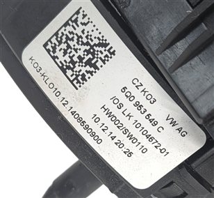 Thumbnail 7: 2015-2016 AUDI A3 S3 (8V) COLUMN BLINKER WIPER CRUISE COMBINATION SWITCH