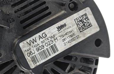 Thumbnail 7: 15-18 AUDI A3 S3 TT VW GOLF 8V MQB MK3 1.8L 2.0L TURBO 140 AMP VALEO ALTERNATOR