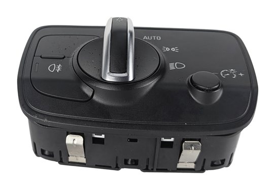 Thumbnail 2: 15-20 AUDI A3 8V BLACK HEADLIGHT LAMP SWITCH AUTO RAIN WIPER NO FOG 8V0941531AD