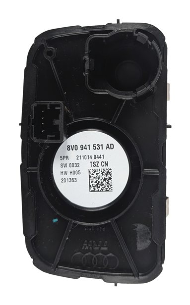 Thumbnail 5: 15-20 AUDI A3 8V BLACK HEADLIGHT LAMP SWITCH AUTO RAIN WIPER NO FOG 8V0941531AD