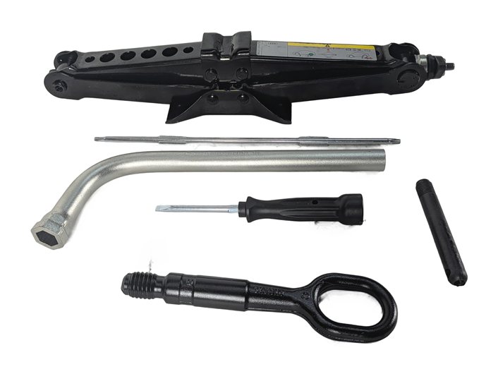 Thumbnail 2: 2015-2020 AUDI A3 S3 (8V 8Y) SPARE TIRE JACK LUG WRENCH TOW HOOK TOOL SET
