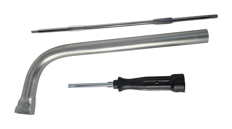 Thumbnail 8: 2015-2020 AUDI A3 S3 (8V 8Y) SPARE TIRE JACK LUG WRENCH TOW HOOK TOOL SET