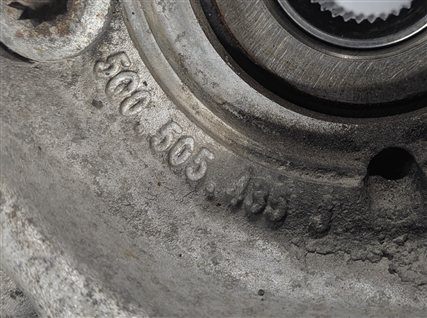 Thumbnail 8: 15-19 VW GOLF / AUDI A3 S3 RS3 (8V) AWD LEFT REAR SPINDLE KNUCKLE WHEEL HUB