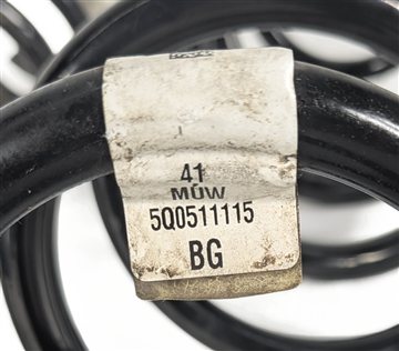Thumbnail 4: 2015-2018 AUDI A3 S3 RS3 (8V) REAR LEFT & RIGHT SUSPENSION COIL SPRING SET/2