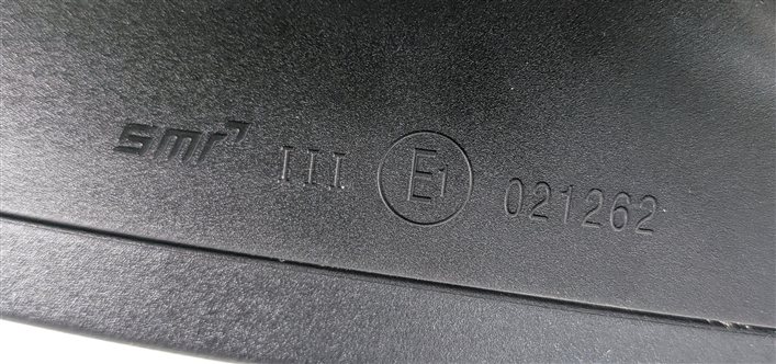 Thumbnail 6: 15-18 AUDI A3 S3 (8V) RIGHT PASSENGER MANUAL FOLD HEATED DOOR MIRROR (White)