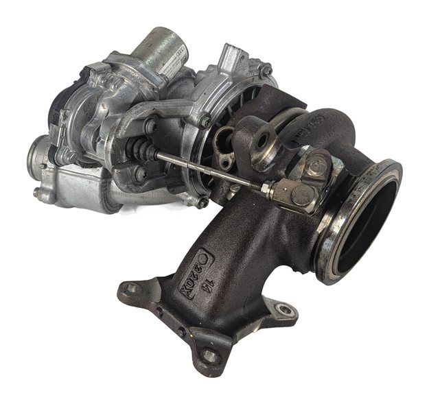 Thumbnail 1: 2015 AUDI A3 (8V) 2.0L CNTC ENGINE IS38 TURBOCHARGER EXHAUST MANIFOLD 06K145722G