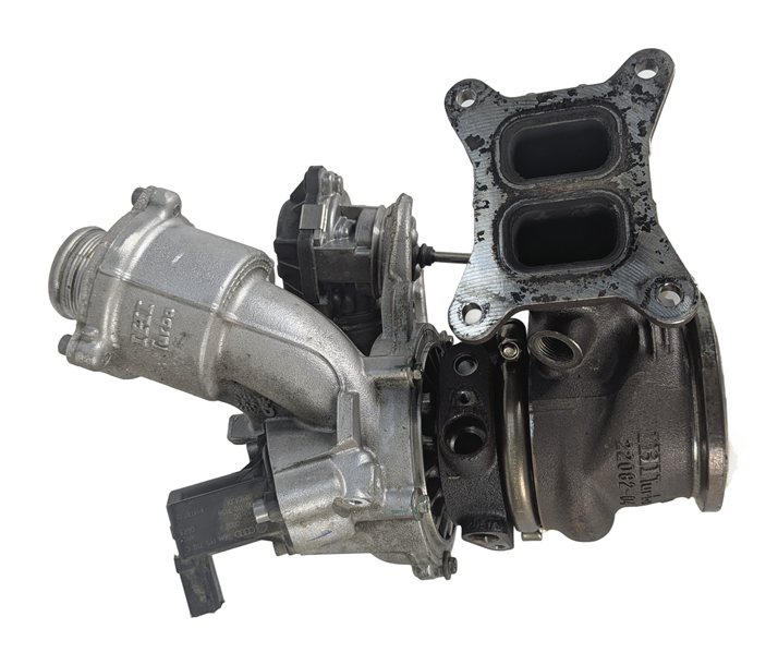 Thumbnail 5: 2015 AUDI A3 (8V) 2.0L CNTC ENGINE IS38 TURBOCHARGER EXHAUST MANIFOLD 06K145722G