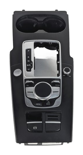 Thumbnail 2: 2015-2018 AUDI A3 S3 (8V 8VF) FRONT CENTER CONSOLE ARMREST LID (Black)