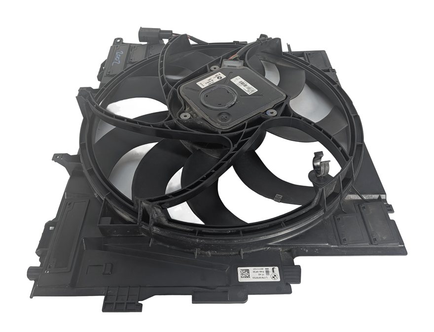 Thumbnail 3: 2012-2016 BMW 528i (F10) RADIATOR 600 WATT ELECTRIC COOLING FAN w/ SHROUD