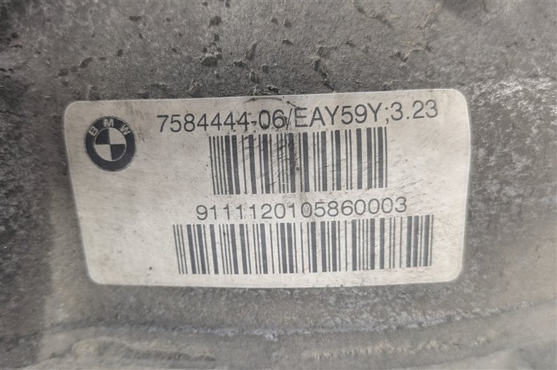 Thumbnail 6: 11-19 BMW 528i 535i 640i (F10 F12) REAR DIFFERENTIAL GEAR CARRIER (3.23 RATIO)