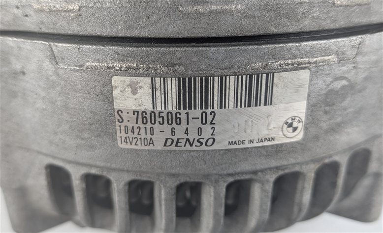 Thumbnail 7: 12-18 BMW 328i 428i 528i X1 X3 Z4 (E89 F25 F26 F30 F33) 2.0L 210 AMP ALTERNATOR