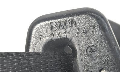 Thumbnail 7: 11-16 BMW 528i 535i 550i M5 (F10) FRONT LEFT DRIVER SEATBELT RETRACTOR (Black)