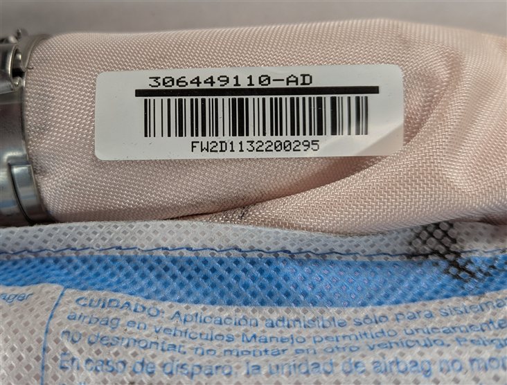 Thumbnail 3: 11-16 BMW 528i 535i 550i M5 (F10) LEFT DRIVER ROOF SIDE CURTAIN AIRBAG AIR BAG