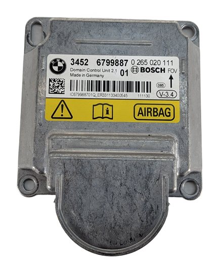 Thumbnail 3: 2012 BMW 528i 535i 550i (F10) ABS ICM INTEGRATED CHASSIS MANAGEMENT MODULE