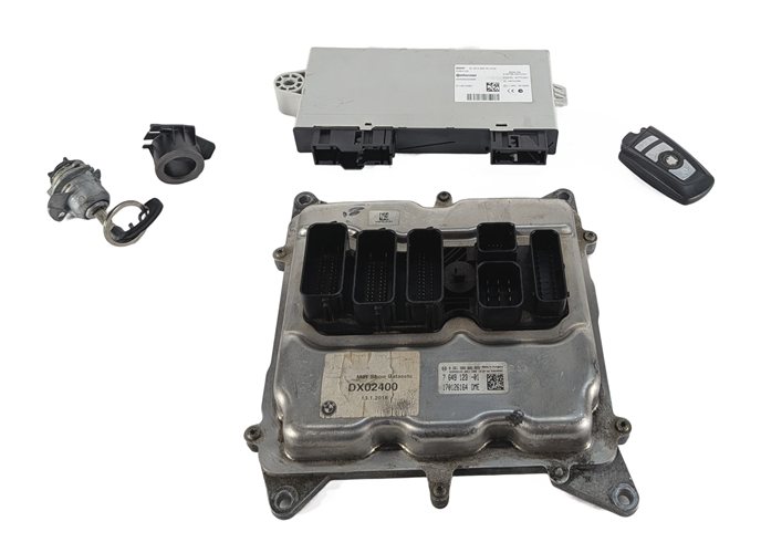 Thumbnail 2: 12-14 BMW 320i 328i 528i X3 F10 F25 F30 MEVD1724 N20 ECM DME MODULE KEY SET