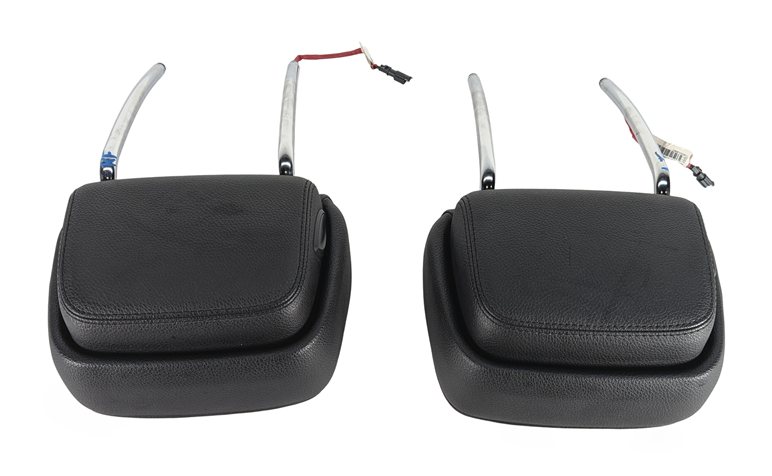 Thumbnail 5: 2011 BMW 535Xi F10 FRONT LEFT RIGHT ACTIVE SEAT HEAD REST HEADREST SET/2(Black)