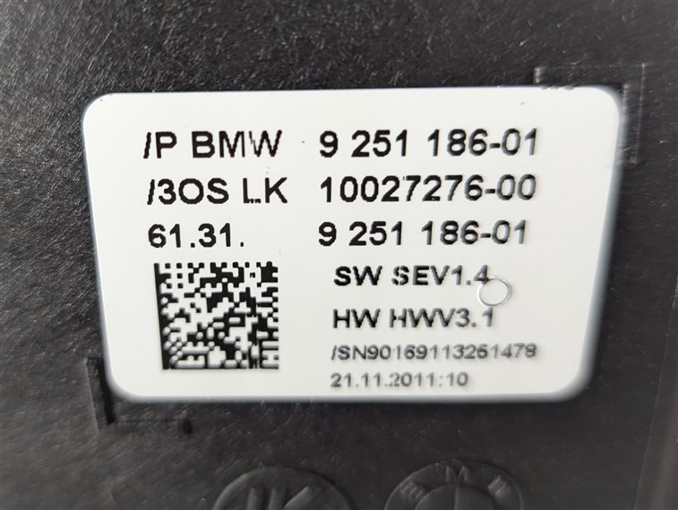 Thumbnail 7: 09-16 BMW 528i 535i 550i 740i 750i 760i (F01 F07 F10) TRANSMISSION GEAR SHIFTER