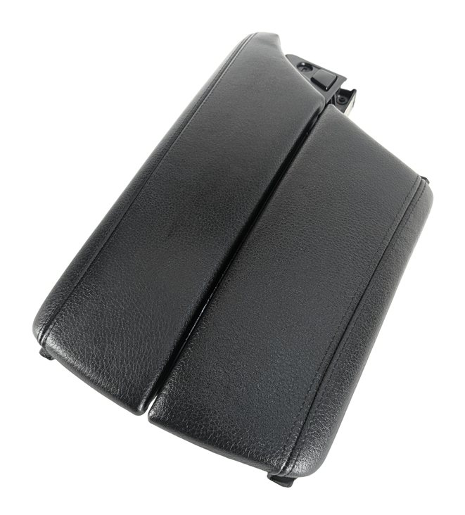 Thumbnail 2: 2012-2016 BMW 528i 535i 550i (F10) FRONT CENTER CONSOLE ARMREST LID (Black)