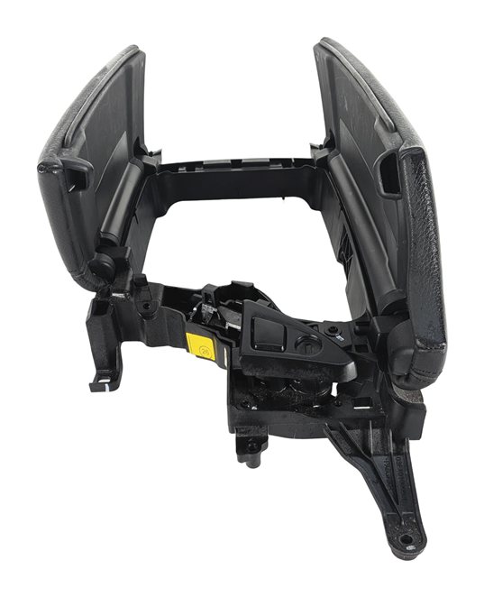 Thumbnail 6: 2012-2016 BMW 528i 535i 550i (F10) FRONT CENTER CONSOLE ARMREST LID (Black)
