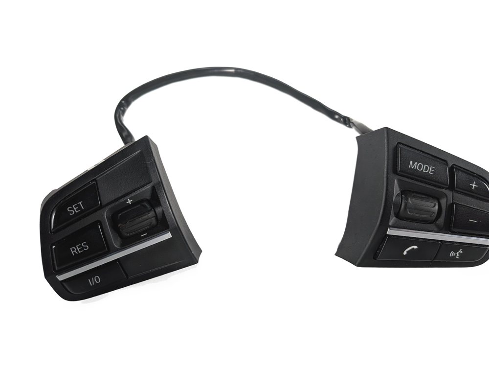 Thumbnail 2: 2012 BMW 528I F10 STEERING WHEEL MULTIFUNCTION SWITCH CONTROL SET/2 (Black)