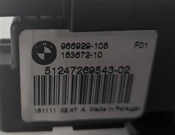 Thumbnail 5: 2012 BMW 528I (F10) REAR TRUNK LID LOCK LATCH ACTUATOR MOTOR ASSEMBLY 7269543