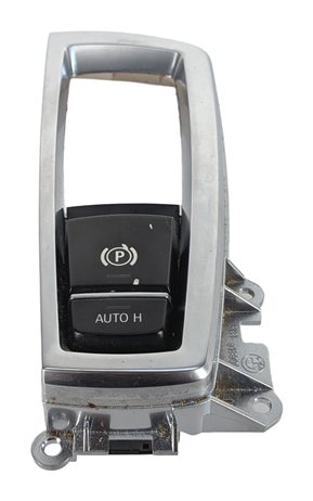 2012 BMW 528I (F10) ELECTRONIC EMERGENCY PARK PARKING BRAKE SWITCH w/TRIM