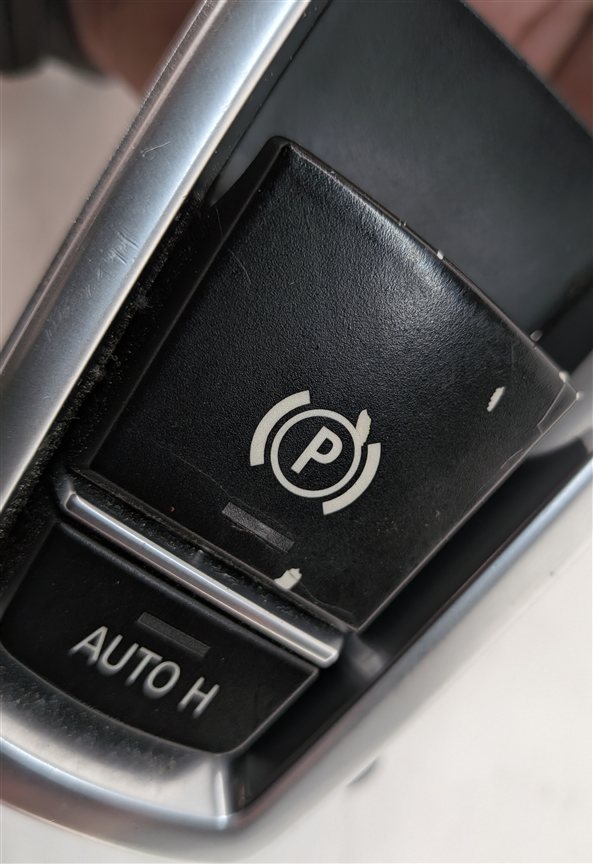 Thumbnail 6: 2012 BMW 528I (F10) ELECTRONIC EMERGENCY PARK PARKING BRAKE SWITCH w/TRIM