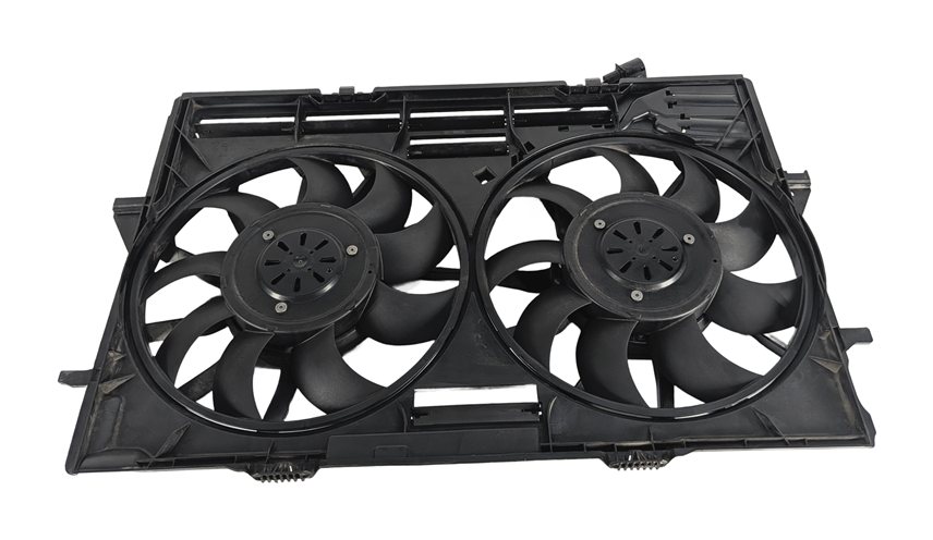 Thumbnail 2: 12-18 AUDI A6 A7 Q5 S4 RS5 C7 4G8 3.0L SUPER (CTUA) ENGINE RADIATOR COOLING FAN