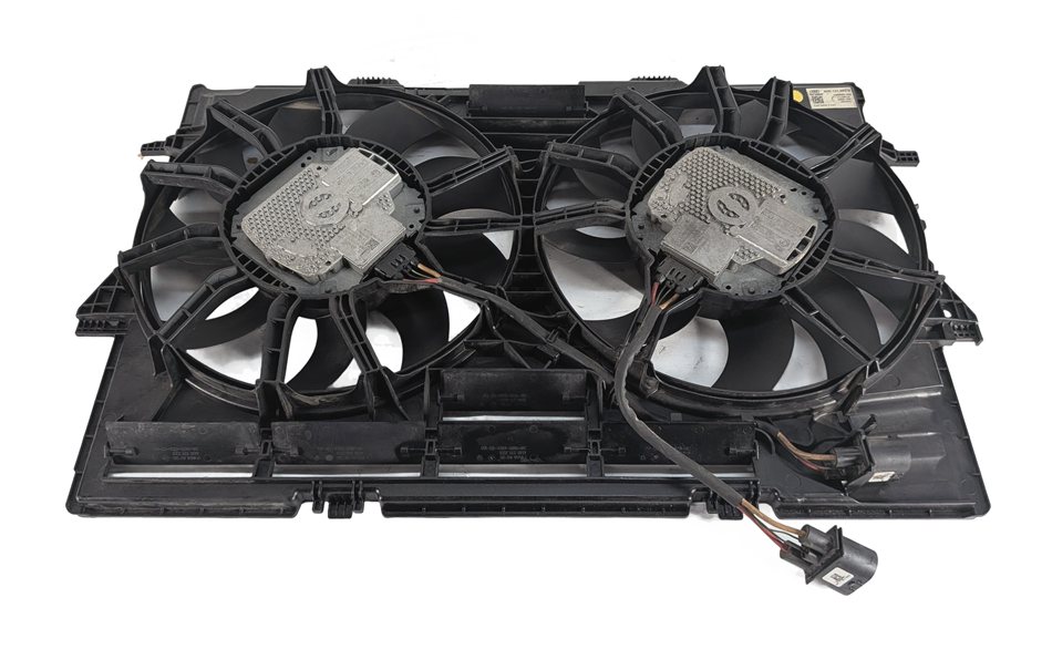 Thumbnail 4: 12-18 AUDI A6 A7 Q5 S4 RS5 C7 4G8 3.0L SUPER (CTUA) ENGINE RADIATOR COOLING FAN