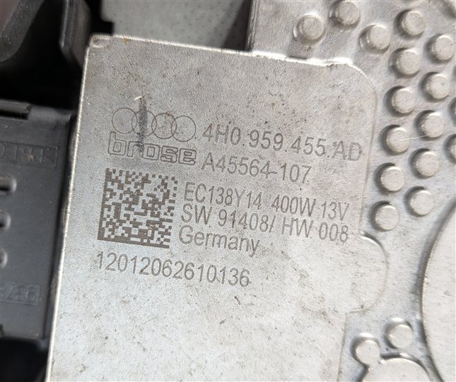 Thumbnail 5: 12-18 AUDI A6 A7 Q5 S4 RS5 C7 4G8 3.0L SUPER (CTUA) ENGINE RADIATOR COOLING FAN