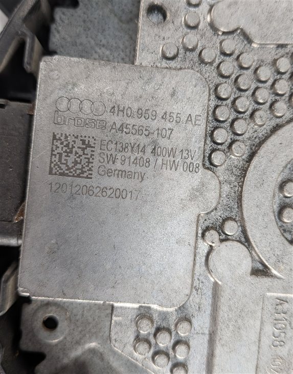 Thumbnail 6: 12-18 AUDI A6 A7 Q5 S4 RS5 C7 4G8 3.0L SUPER (CTUA) ENGINE RADIATOR COOLING FAN