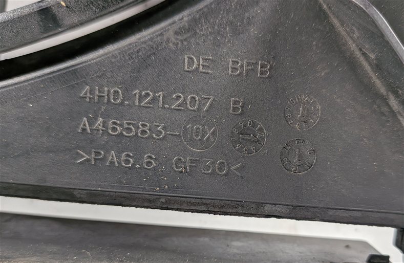 Thumbnail 9: 12-18 AUDI A6 A7 Q5 S4 RS5 C7 4G8 3.0L SUPER (CTUA) ENGINE RADIATOR COOLING FAN