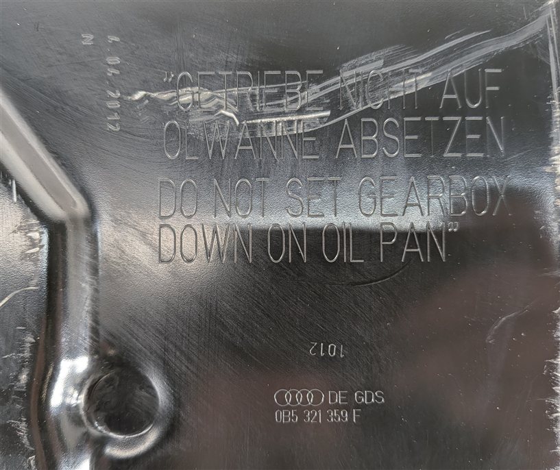 Thumbnail 3: 10-22 PORSCHE MACAN AUDI A5 S4 RS5 S5 S6 S7 (B8 8T C7 4G8) TRANSMISSION OIL PAN