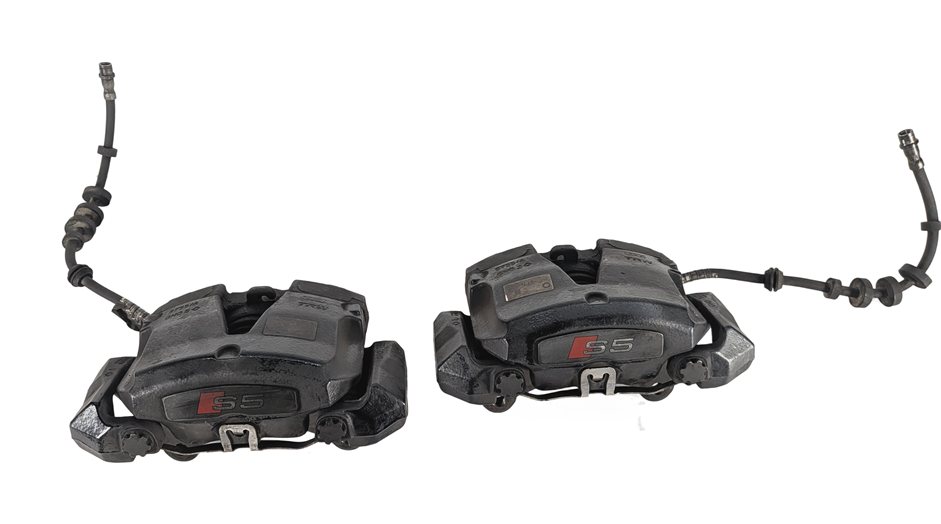 2012-2017 AUDI S5 (B8 8T) FRONT LEFT & RIGHT DISC BRAKE CALIPER SET-2