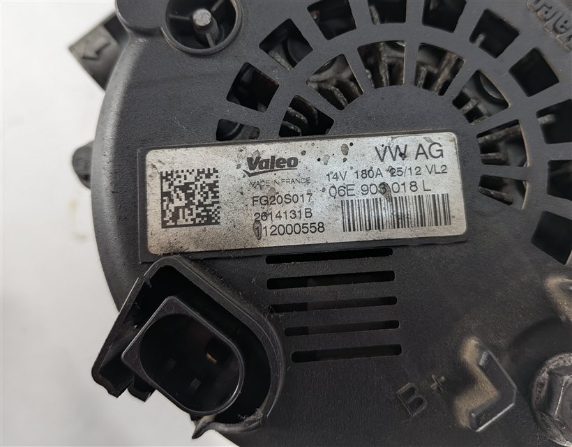 Thumbnail 10: 2013-2017 AUDI S4 S5 SQ5 Q5 (B8 8K 8T 8R) 3.0L 180 AMP ALTERNATOR POWER CHARGER