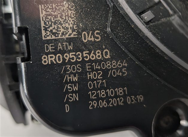Thumbnail 8: 2013-2017 AUDI A4 S4 A5 S5 (B8 8K 8T) BLINKER WIPER CRUISE COMBINATION SWITCH