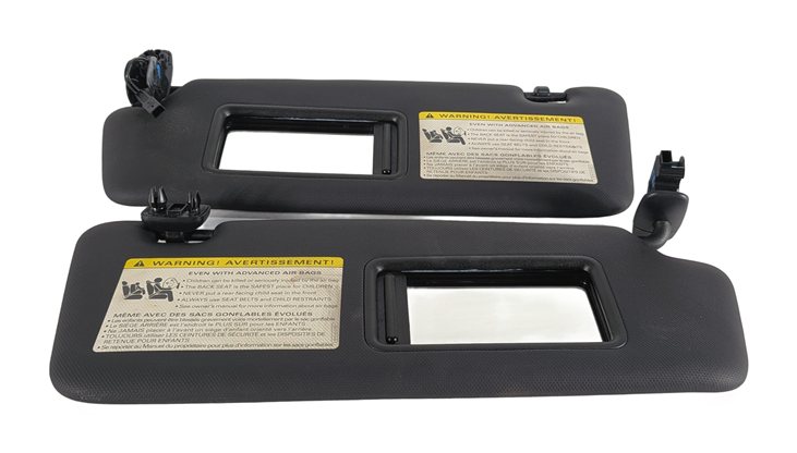Thumbnail 1: 2012-2013 AUDI A5 A5 QUATTRO S5 LEFT RIGHT SUN VISOR SET/2