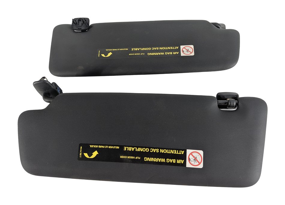 Thumbnail 4: 2012-2013 AUDI A5 A5 QUATTRO S5 LEFT RIGHT SUN VISOR SET/2
