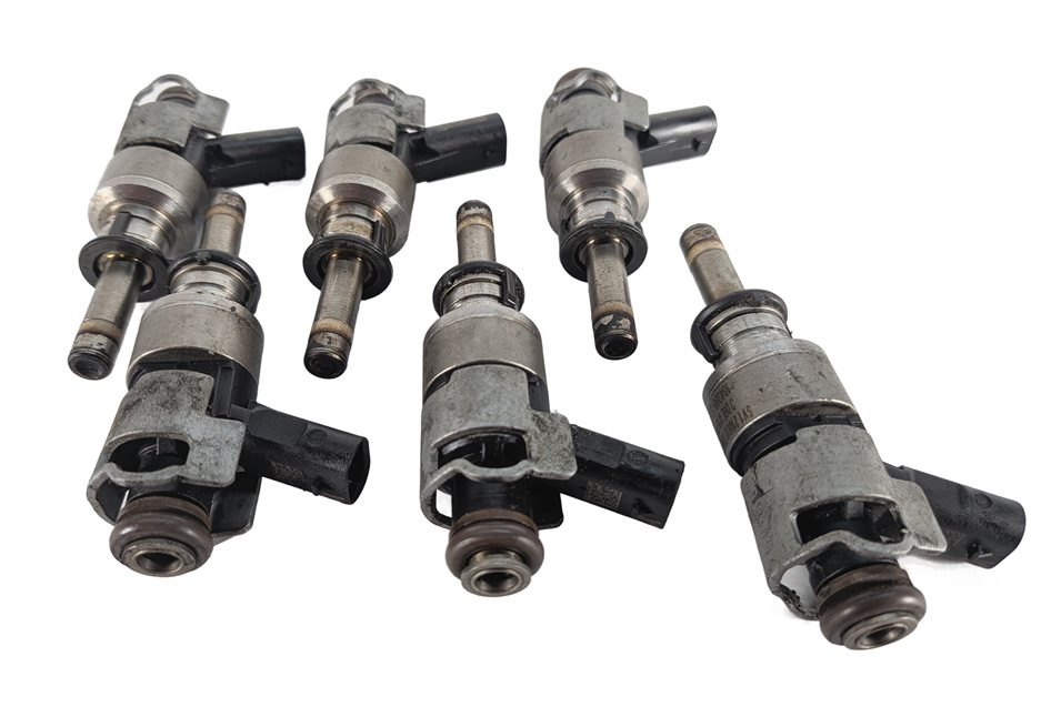 2011-2015 AUDI A6 A7 A8 Q5 Q7 S4 S5 (C7 D4 4L B8 8R 8T) 3.0L FUEL INJECTOR SET 6