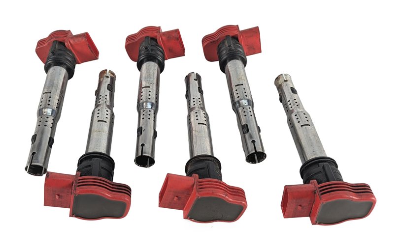2005-2017 AUDI A4 S4 A5 S5 A6 S6 A7 A8 Q5 SQ5 Q7 R8 S8 IGNITION COIL SET 6