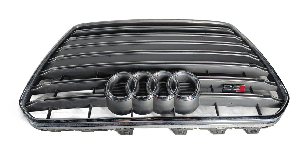 Thumbnail 3: 2013-2017 AUDI S5 UPPER GRILLE w/S5 EMBLEM w/o PARK ASSIST