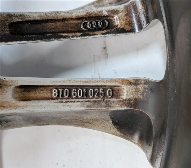 Thumbnail 5: 13-18 AUDI A5 S5 (B8 8T) 18x8 ALUMINUM ALLOY 5-SPOKE WHEEL RIM (DOUBLE SPOKE)