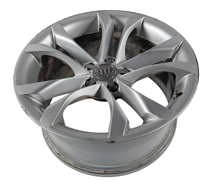Thumbnail 2: 13-18 AUDI A5 S5 (B8 8T) 18x8 ALUMINUM ALLOY 5-SPOKE WHEEL RIM (DOUBLE SPOKE)