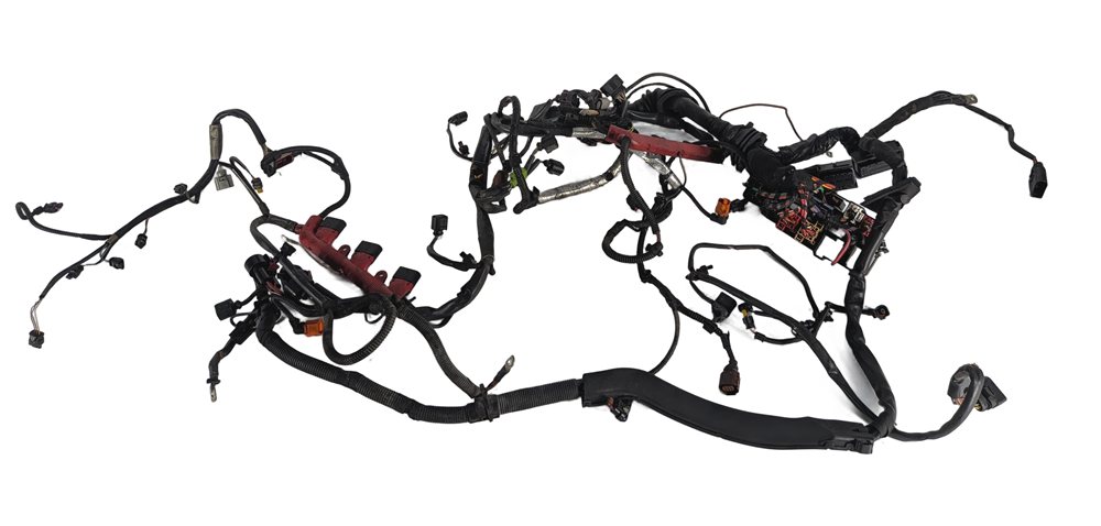 Thumbnail 2: 2013 AUDI S5 (B8 8T) 3.0L SUPER (CGXC) ENGINE WIRE WIRING HARNESS LOOM