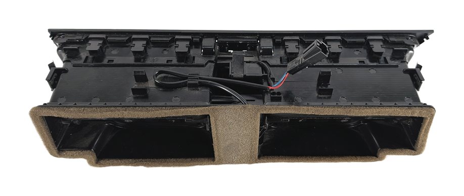 Thumbnail 2: 2013 AUDI S5 (B8 8T) CENTER DASH HEAT AIR AC VENT TRIM BEZEL (Black)